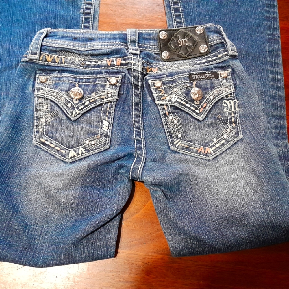 Girls Miss Me jeans sz 7